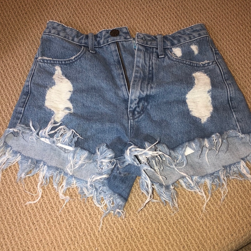 Show me your Mumu jean shorts